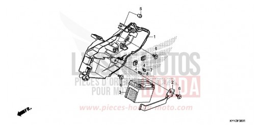 BATTERY (CRF110FK/L/M/N) CRF110FK de 2019
